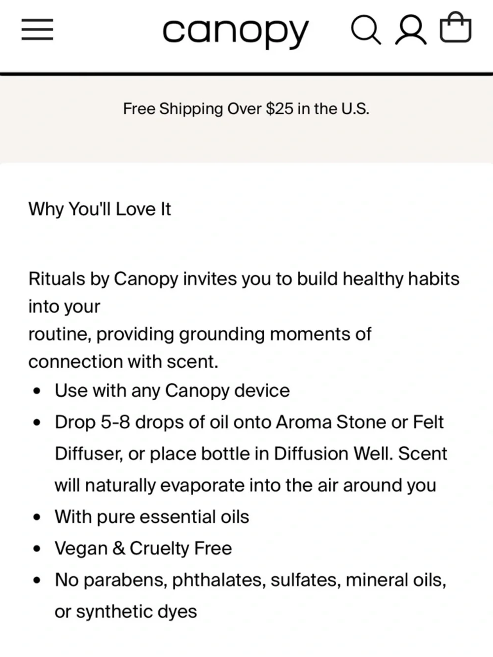 Canopy Rituals Aroma Kit - Picture 6 of 6